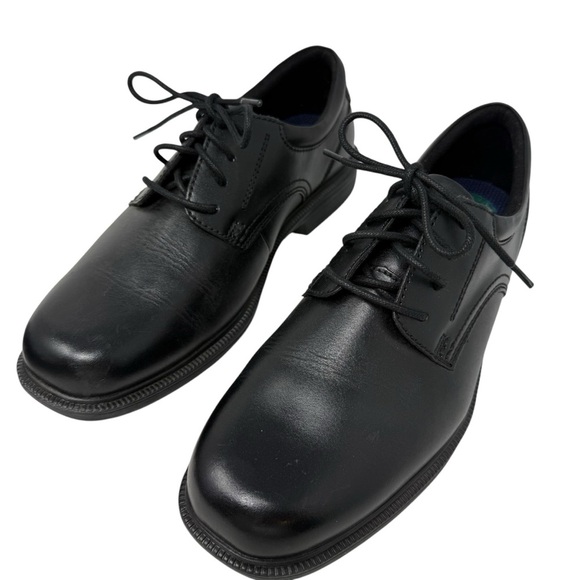 Nunn Bush Men’s Size 9.5 Kore Pro tie Casual Dress Comfort Shoes Leather Black main image 5